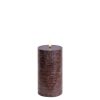 Rustiek led kaars medium brown