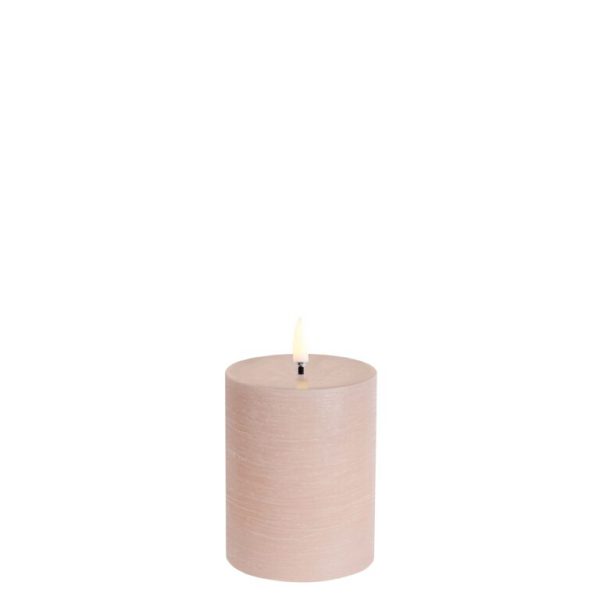 Rustiek led kaars small Beige