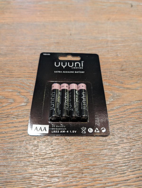 AAA batterijen