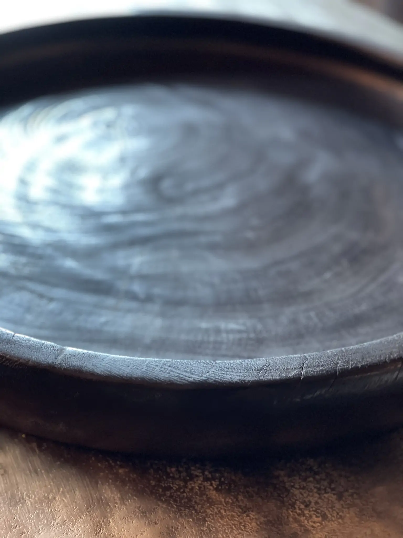 Suar houten Schaal Zwart - Afbeelding 2