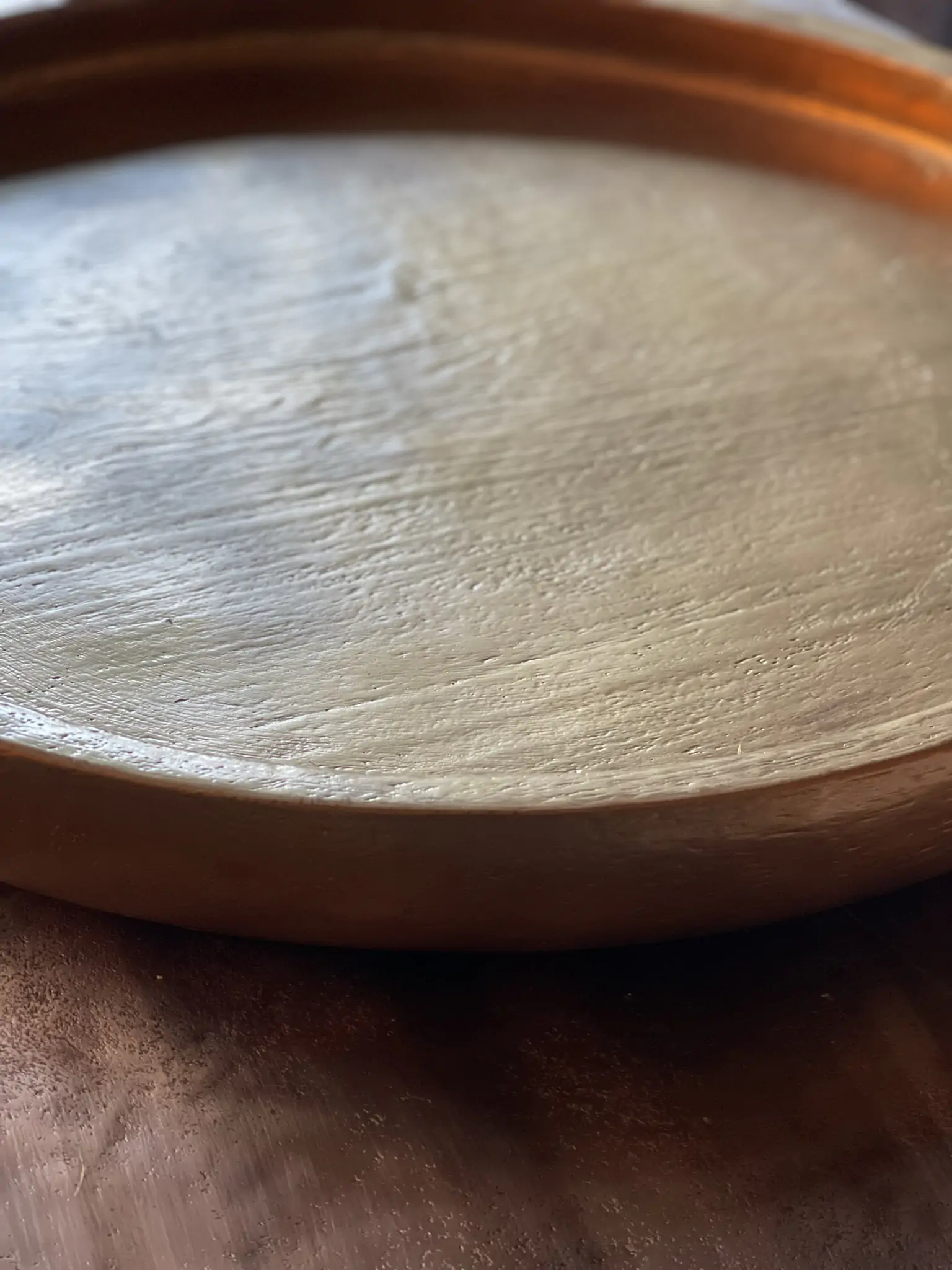 Suar Houten Schaal Goud - Afbeelding 2