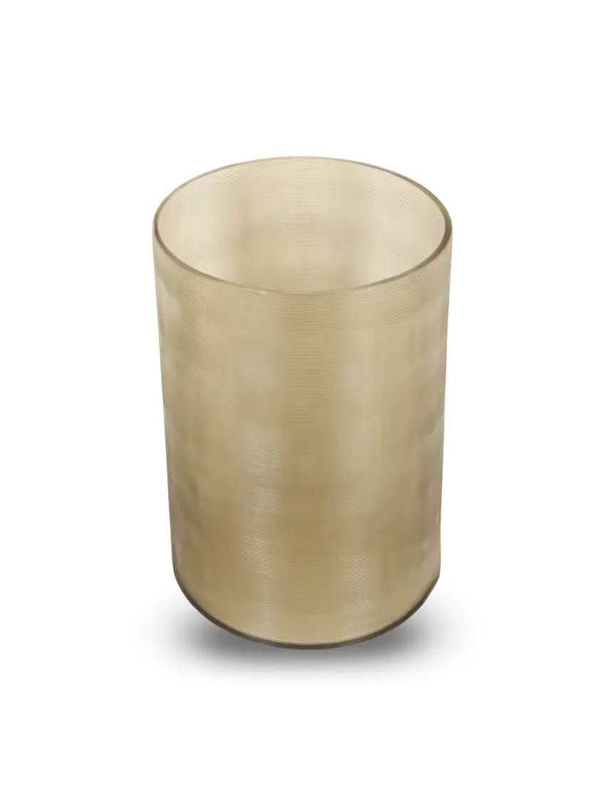 Windlicht/vaas Medina Medium Smoke - Afbeelding 3