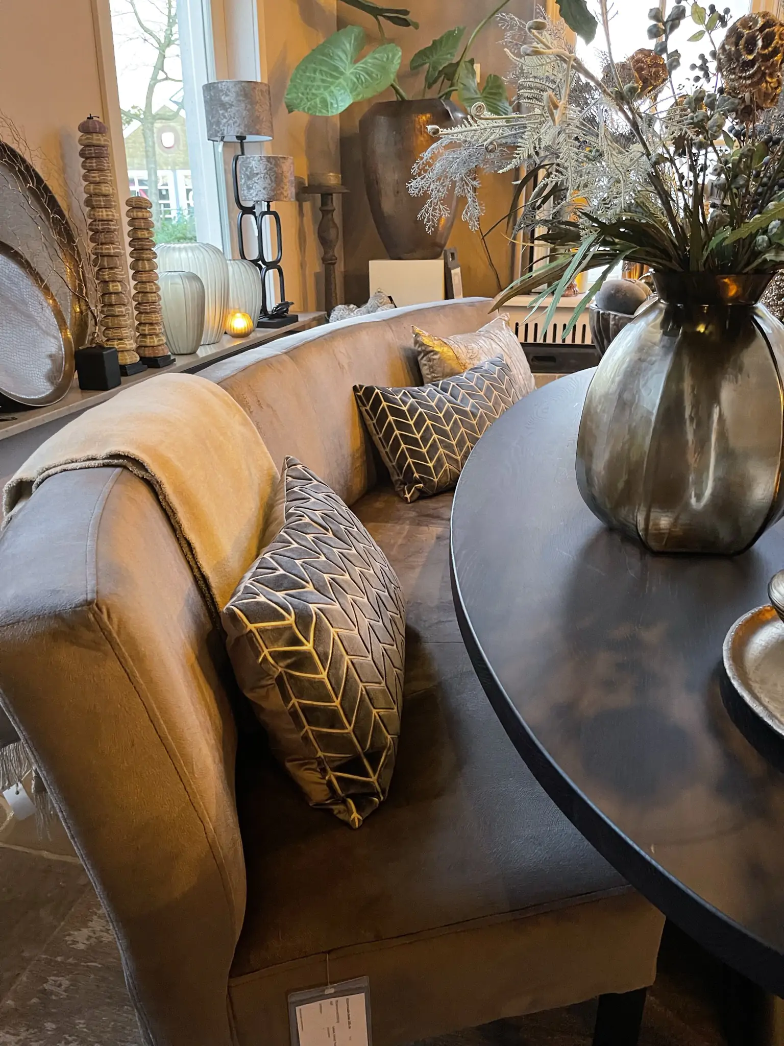 Eetkamerbank Richard Ovaal - Afbeelding 4