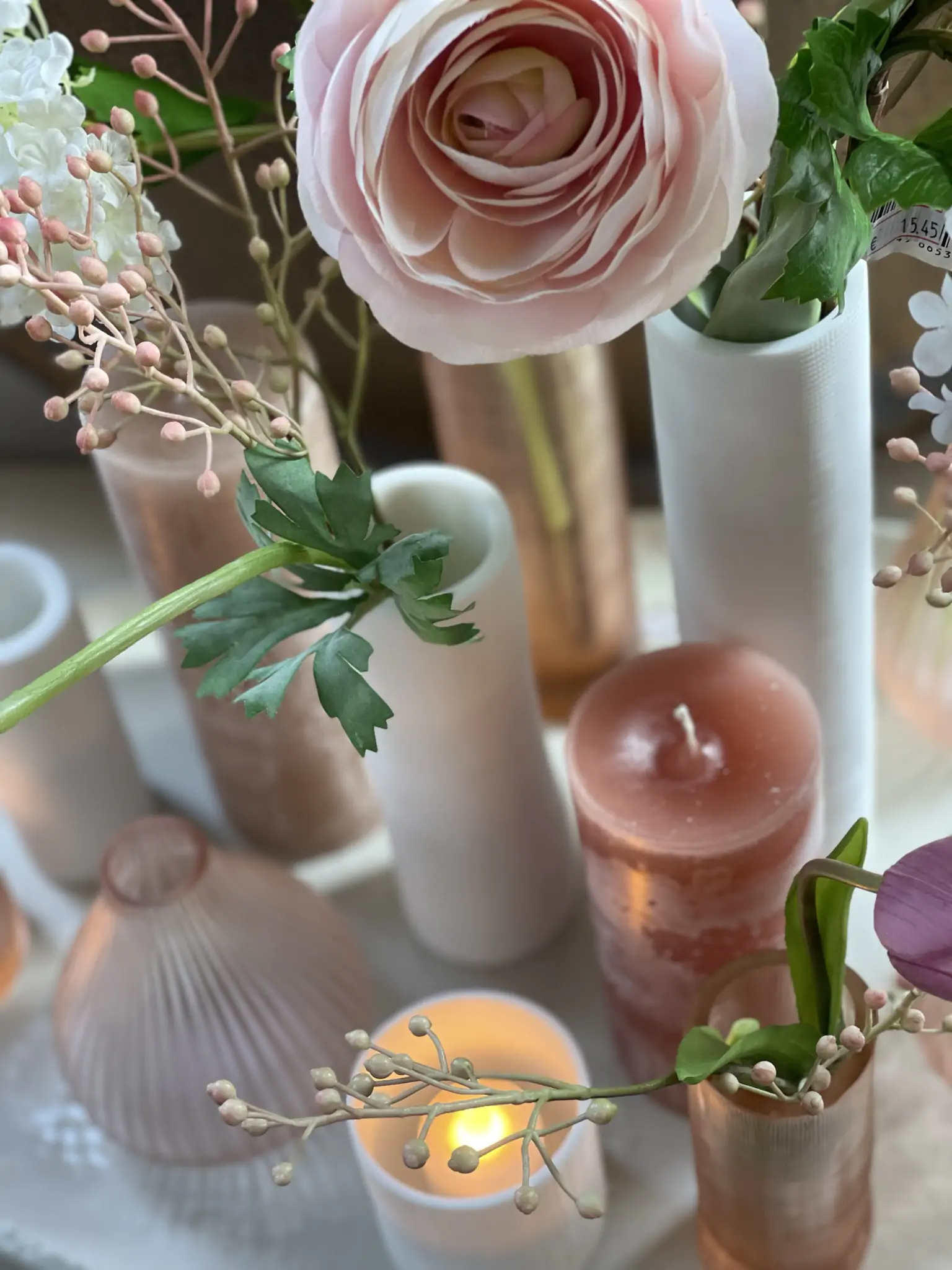 Bloemenvaasje Large Rose - Afbeelding 3