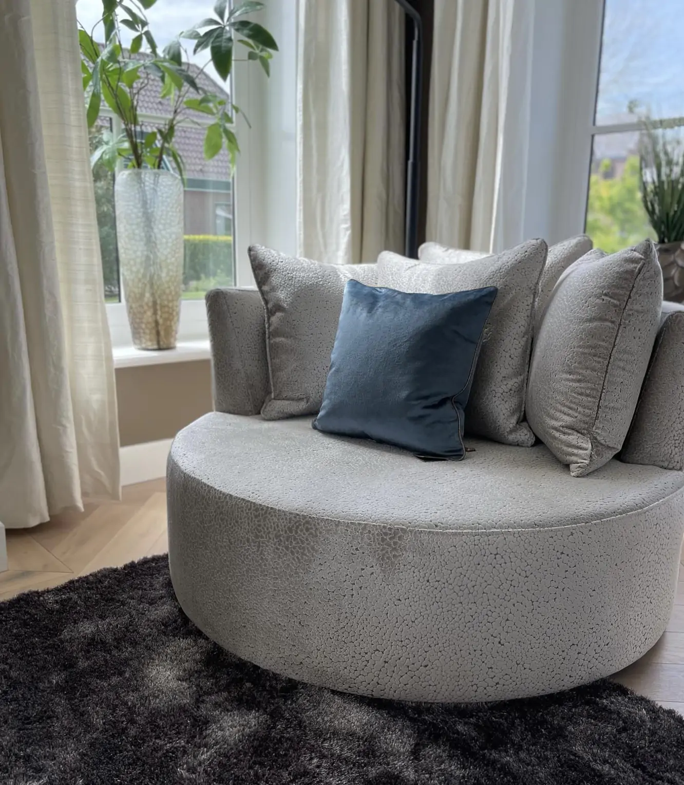 Fauteuil Kim Ø100 - Afbeelding 2