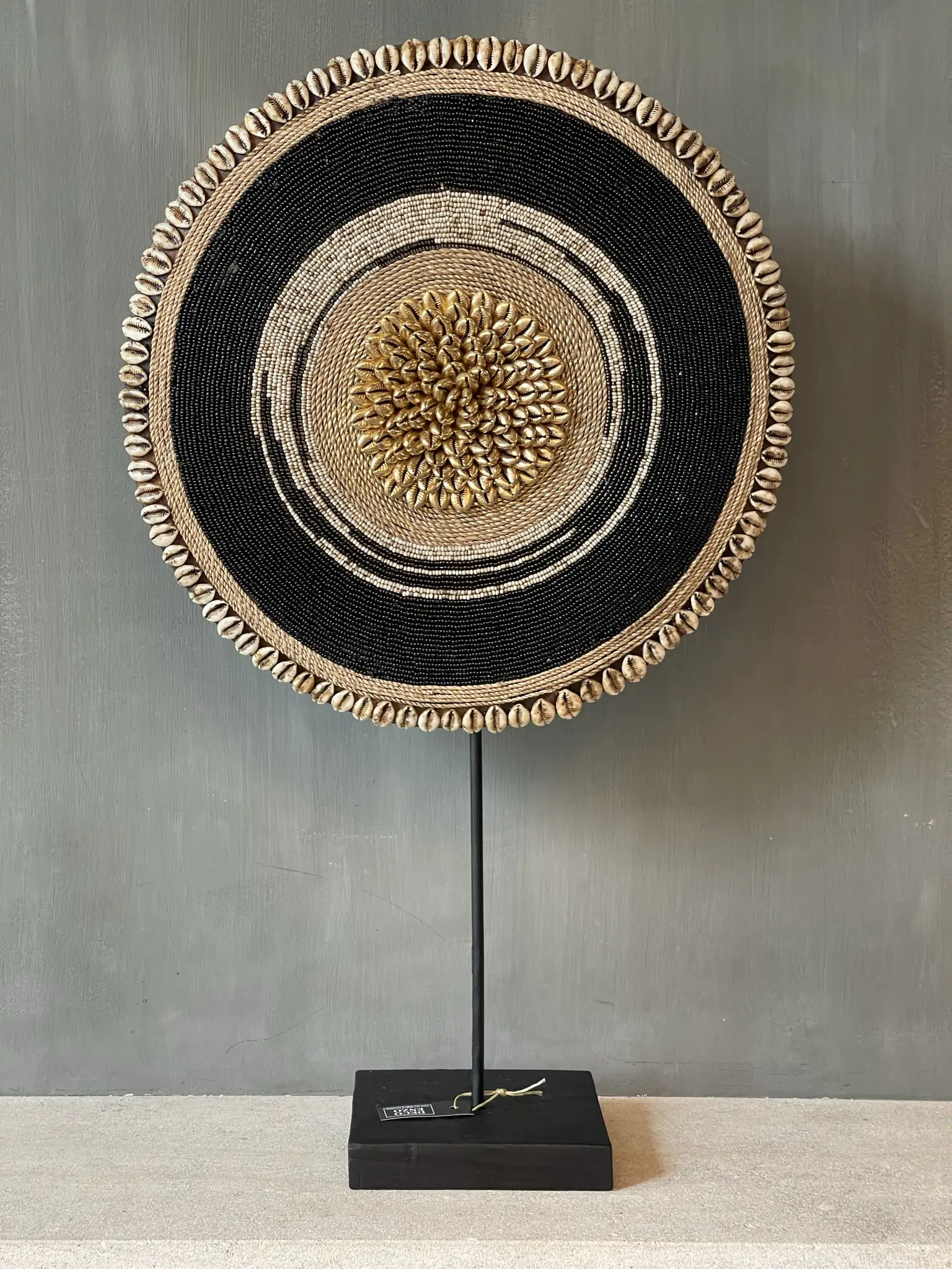 Ornament cirkel golden heart - Afbeelding 2