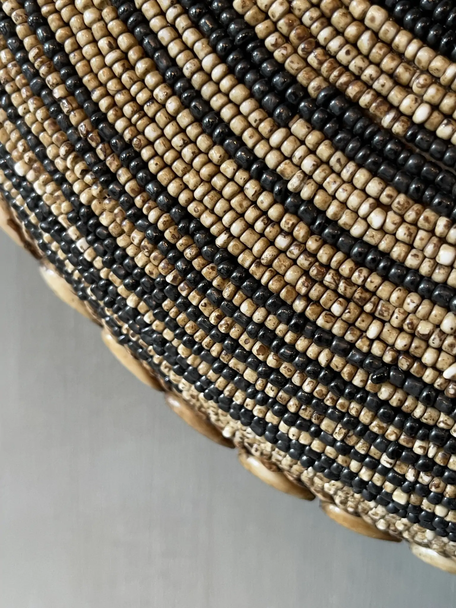 Ornament donut black/beige - Afbeelding 3