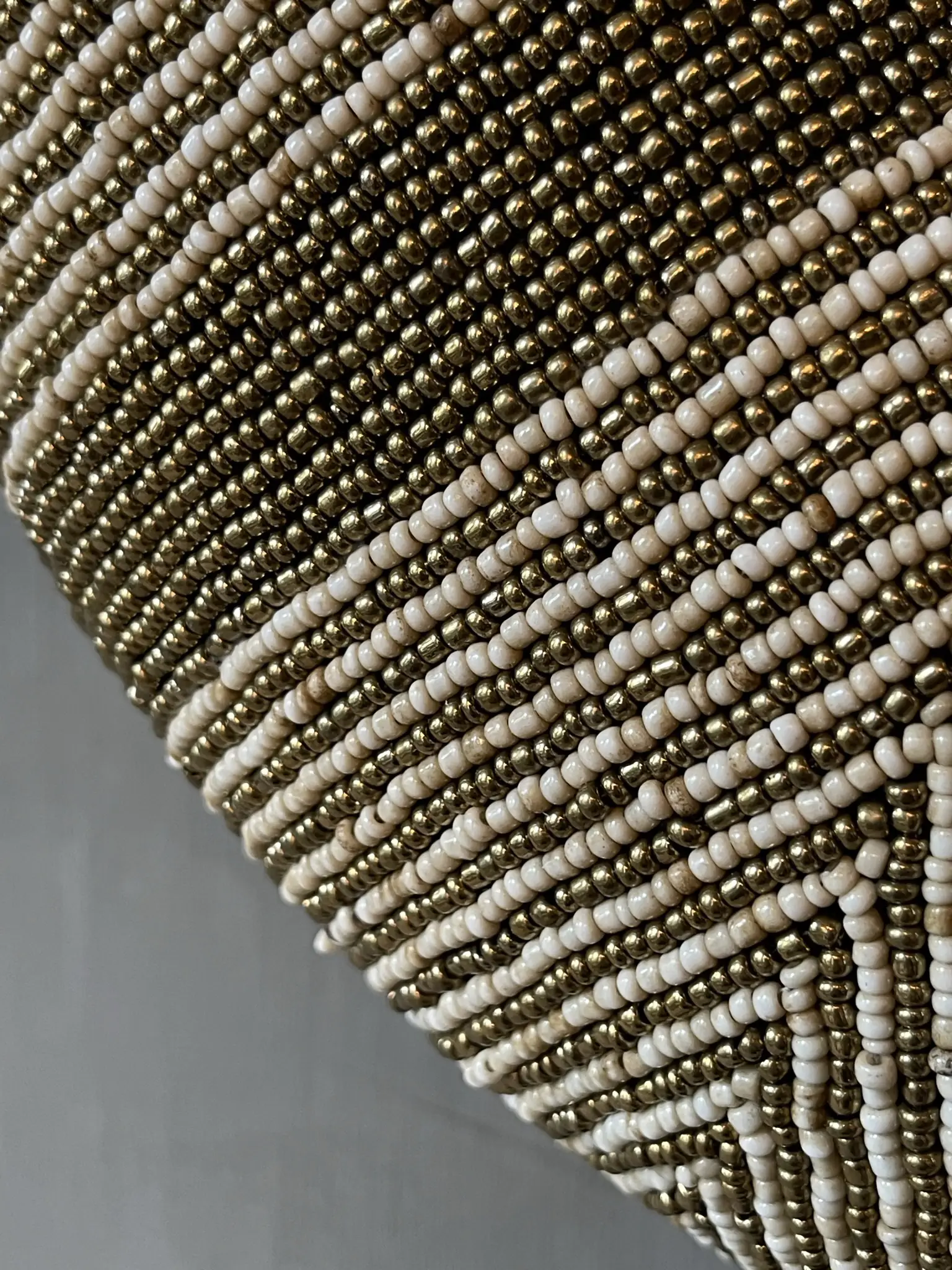 Ornament donut stripe gold - Afbeelding 3