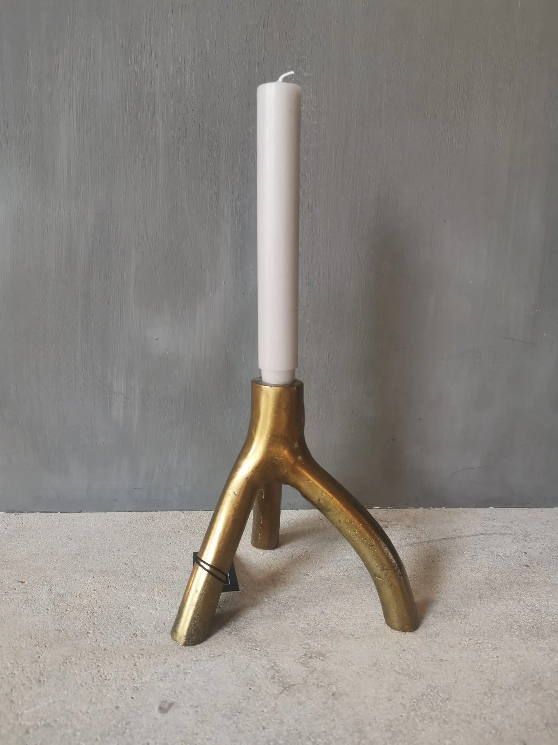 Kandelaar Tripot Antique gold M - Afbeelding 2