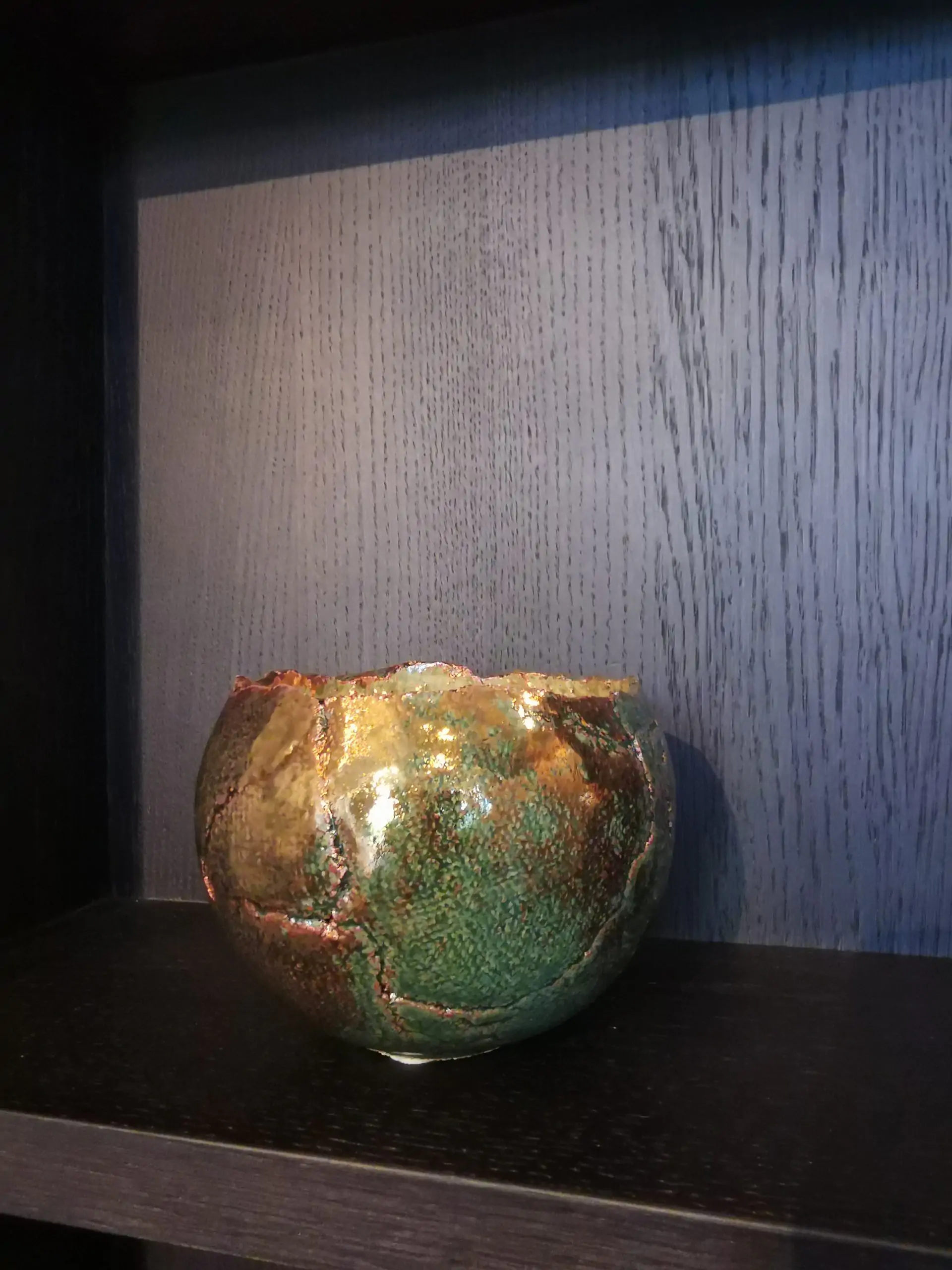 Bolivia egg Gold/Jade Small - Afbeelding 2