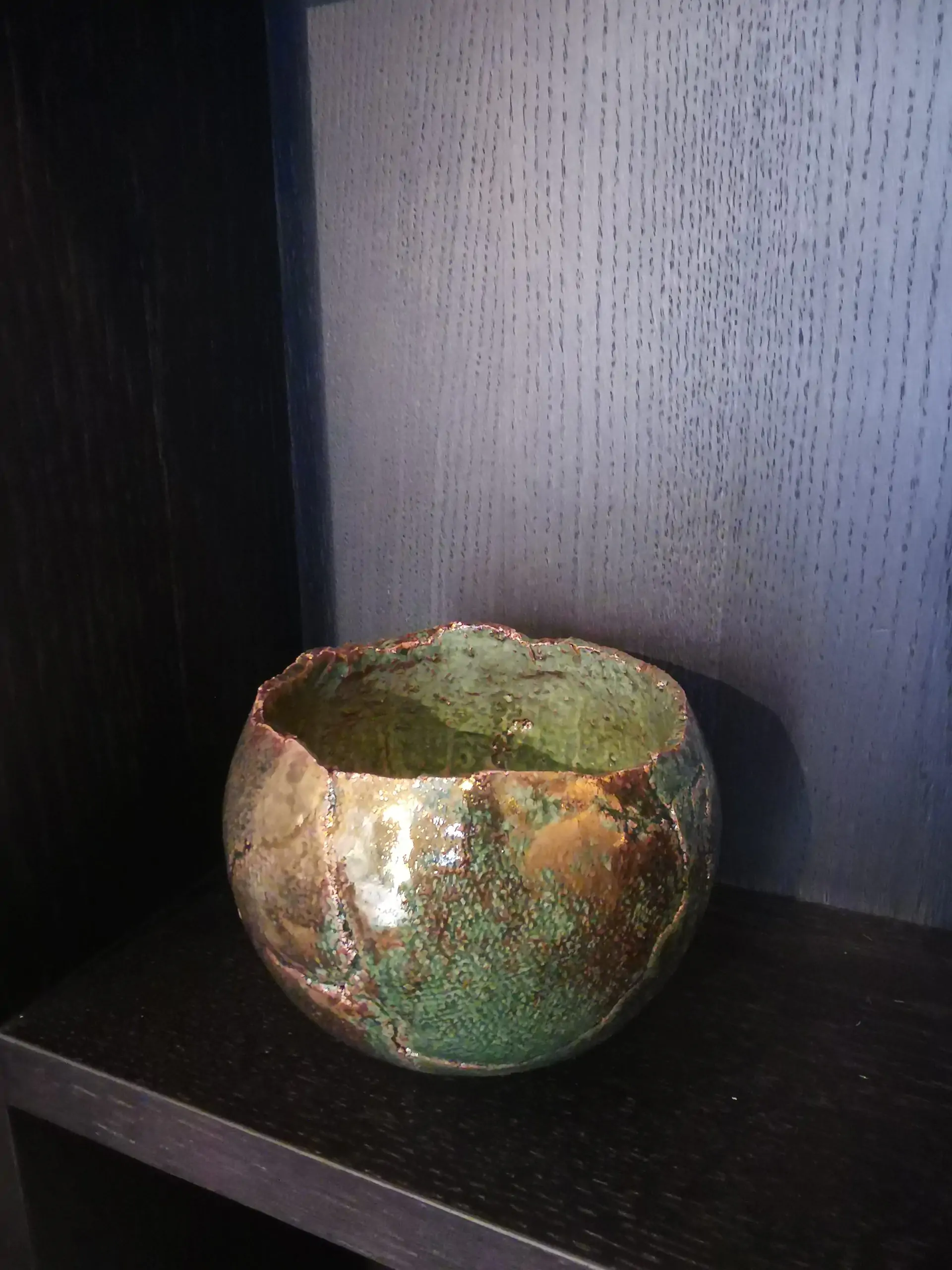 Bolivia egg Gold/Jade Small