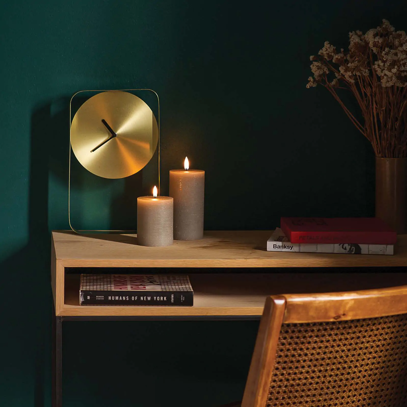 Rustiek led kaar small Plum - Afbeelding 3